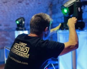 installation matériel sonorisation et lumières lausanne - par Vinz Roosso Entertainment